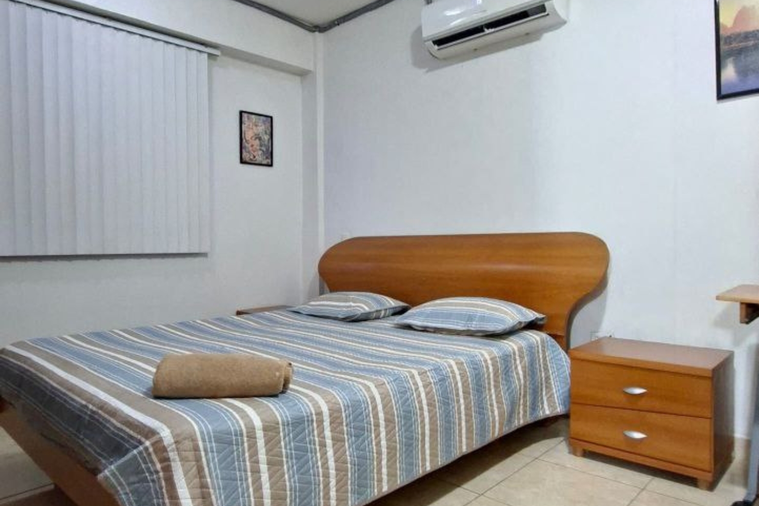 Zona de descanso con sofá cama